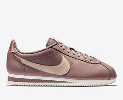 nike classic cortez leather smokey mauve particle beige