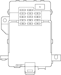 Or tell me which 15a fuse is the stop light fuse. 01 04 Toyota Tacoma Fuse Box Diagram