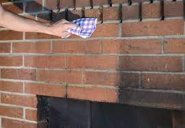 If you still notice dirt and debris, then try cleaning the brick fireplace hearth with a foaming bathroom cleaner. Clean Sooty Fireplace Tips Cleaning Brick Fireplaces Clean Fireplace How To Clean Brick