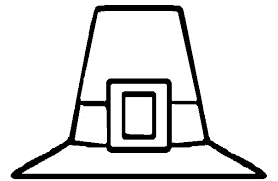 Pilgrim Hat Coloring Page Pilgrim Hat Thanksgiving Coloring Pages Pilgrim Crafts