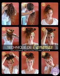 Le Blog Du Cheveu Le Coin Des Cheveux Boucles Pineapple Hairstyle Curly Hair Care Routine Curly Hair Styles