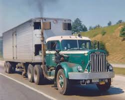 Image result for Brockway Light Blue 1946 Truck