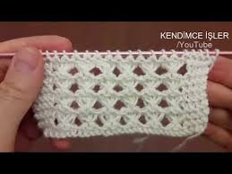 Tig Isi Gorunumlu Sis Orgu Modeli New Knitting Pattern Looks Like Crochet Youtube Orgu Modelleri Baby Knitting Patterns Tig Isleri