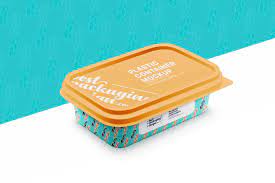 Download Butter Ice Cream Cheese Tub Psd Mockup On Behance
