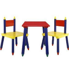 Crayon Table And Chairs Kids Table Chair Set Table And Chairs Chair Set