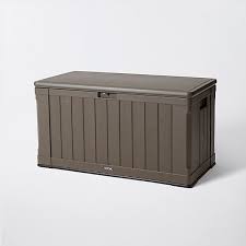 Découvrez comment bien choisir son coffre de jardin 2019. Coffre De Rangement Resine Lifetime Coloris Taupe 430 L Castorama