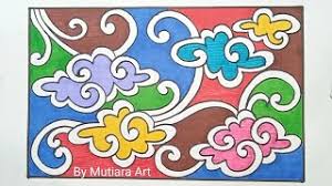 Cara membuat batik jumputan ikat celup yang sederhana mas fikr. 26 Sketsa Batik Mega Mendung Mudah Free Gambar