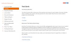 Test bank has true/false, multiple choice questions, matching….etc with their corresponding download test bank solution manual instantly after making payment. Electronic Test Banks Online Resources