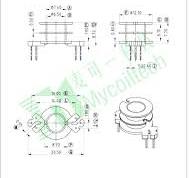Bobbins | RM6 Bobbin For Power Charge High Frequency ...