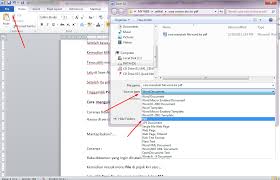 Ini Dia Cara Tercepat Mengubah File Word Ke Pdf