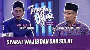 This webpage is designed and developed for channel tv9 show which is 'tanyalah ustaz'. Tanyalah Ustaz 2020 Syarat Wajib Dan Sah Solat Fri Jan 17 Youtube