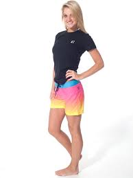 Ten80 Womens Firstlight Yellow Boardshorts Wakeboard Watersports Swimwear Coverup Athletic Exercise Work Board Shorts Women Gym Shorts Womens Women