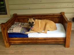 So we came up with an idea for a diy raised dog bed for both of them to share. Wood Diy Dog Bed Frame Novocom Top