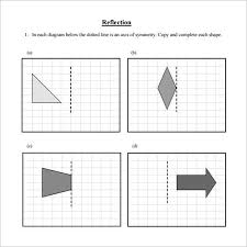 Reflections Math Worksheets Reflection Math Math Worksheets Worksheets