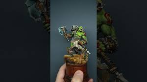 Last job for black sun miniatures 45 mm to the eyes, fimo, miliput. Orc Rager Black Sun Miniatures Youtube