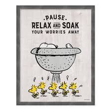 peanuts snoopy wash 11 inch x 14 inch box framed wall art bed bath beyond snoopy wall art frames on wall box frames