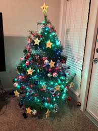 $3.40 quick view sale pink baby bottle personalized ornament was: Me And My Boyfriend S Super Mario Tree Gaming