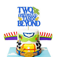 However, these are not restrictive, as they are equally beautiful for a boy as well. Two Infinity And Beyond Cake Topper For Kids Toy Story 2nd Birthday Party Supplies Decorations Dark Blue Wantitall
