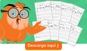 Gracias a sus colores, es ideal como un abecedario para niños. Caligrafia Abecedario Ejercicios De Caligrafia Para Ninos