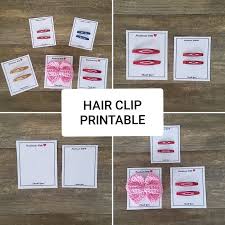Making hair bows diy hair bows diy bow ribbon hair hair bow display headband display hair bow tutorial fabric flower tutorial templates printable free more information. Hair Clip Printable Insert Pdf Download Hair Bow Template Etsy Bow Template Printables Bow Display