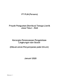 Tengger adalah desa yang berada di kecamatan ngasem, kabupaten bojonegoro, jawa timur, indonesia. Https Web Pln Co Id Statics Uploads 2020 11 Esmpf Bahasa Publish Pdf