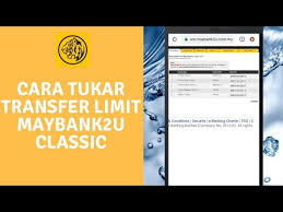 With only a few clicks, it can be done in no time! Cara Tukar Transfer Limit Dengan Maybank2u Classic Youtube