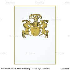 Medieval Coat Of Arms Wedding Invitations Zazzle Com Wedding Invitations Geek Wedding Wedding Event Planning