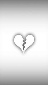 Broken Heart Wallpapers Broken Heart Wallpaper White Wallpaper For Iphone Heart Wallpaper
