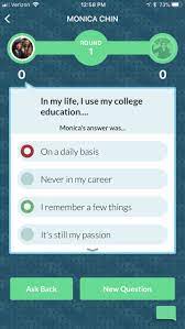 It's like the trivia that plays before the movie starts at the theater, but waaaaaaay longer. An Unknown Quiz App Called Friendo Is Going Viral With Teens