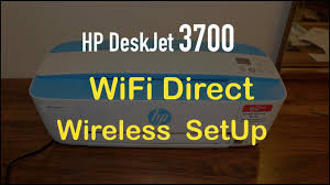 Hp Deskjet 3700 Wifi Direct Setup Review Youtube