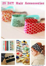 2,483 free craft tutorials on how to make hair accessories at home, including how to stitch a knit or crochet headband, how to make a fascinator, and how to make a bobble / tie. 25 Diy Hair Accessories To Make Now Everythingetsy Com