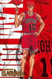 Anime Slam Dunk Poster Shohoku Hanamichi Sakuragi WLogo 12inx18in Free  Shipping | eBay