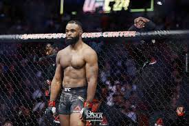 Tyron lakent woodley (born april 17, 1982) is an american professional mixed martial artist, and broadcast analyst.he became the ufc welterweight champion when he defeated robbie lawler at ufc 201, and went on to defend his title four times before losing it. Tyron Woodley Is Coming For Israel Adesanya And Khabib Nurmagomedov To Claim The Goat Status Essentiallysports