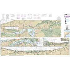 Maptech Noaa Recreational Waterproof Chart Intracoastal Waterway Myrtle Grove Sound And Cape Fear River To Casino Creek 11534