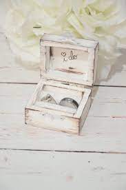 Rustic I Do Ring Bearer Box Wedding Decor Wedding Ring Bearer Boxes Wedding Ring Box Ring Bearer Box