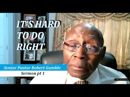 Senior Pastor Robert Gamble