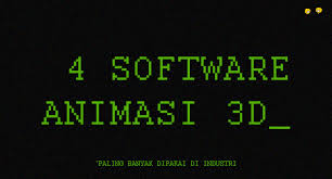 ∙ promo pengguna baru ∙ kurir instan ∙ bebas ongkir ∙ cicilan 0%. Top 4 Software Animasi 3d Pada Industri Animasi Ngobrolanimasi