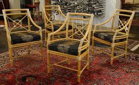 Set Of Four Mcguire Ratan Target Chairs Target Chair Chair Rattan Furniture