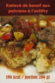 Emince De Bœuf Aux Poivrons A L Actifry Recette Idee Recette Emince De Boeuf Cuisson Des Aliments