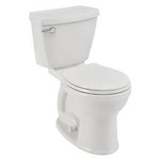 American Standard Vormax Plus 2 Piece 1 00 Gpf Single Flush Elongated Toilet With Right Hand Trip Lever In White 238aa115cp 020 The Home Depot Self Cleaning Toilet American Standard Toilet