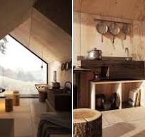 Mountain Refuge is a modular tiny home made from plywood