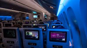 Relax in a space of your own. Qatar Airways New Economy Class Boeing 777 300er Doha Frankfurt Flight Review Youtube