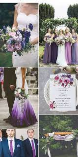 Vibrant And Bold Shades Of Purple Wedding Colors Purple Wedding Theme Wedding Colors Purple Fall Wedding Colors