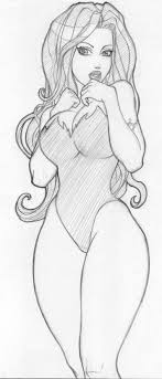 You might also be interested in coloring. Poison Ivy Pencil For Ink Or Color By Joeoiii On Deviantart