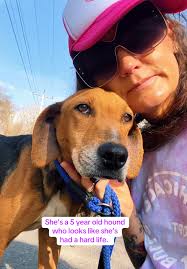 Girl with Dog Named Susan