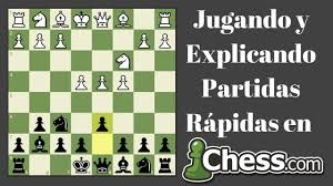 Jugando Partidas Rápidas de Ajedrez. Chess.com - YouTube