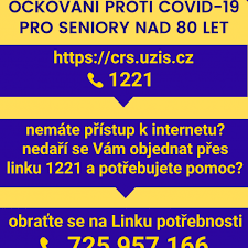 Pomoc Seniorum S Registraci Na Ockovani Proti Covid 19 Oficialni Stranka Mesta Zatec