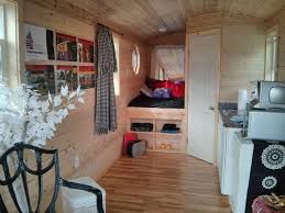A 204 Square Feet Tiny Home On Wheels In Agawam Massachusetts Built By Freedom House Design Casas Tumblr Casas
