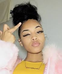 Baddiepins123 Light Skin Girls Natural Hair Styles Curly Hair Styles