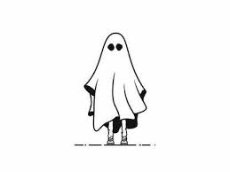 My Prosto Ten Ili Nakinutaya Na Golovu Prostynya S Dyrochkami Ghost Tattoo Sheet Ghost Line Art Drawings